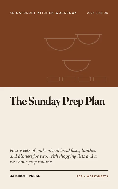 Cover of The Sunday Prep Plan