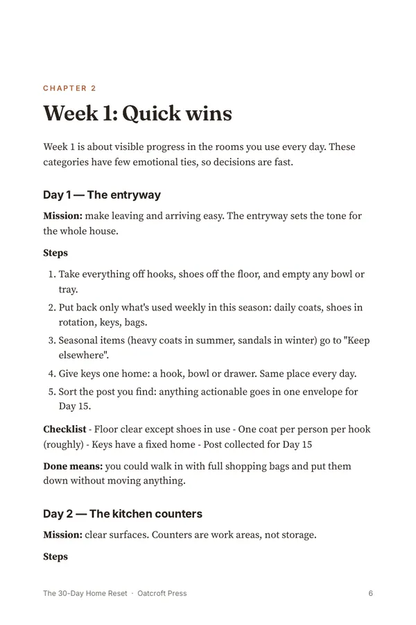 Page 10 of The 30-Day Home Reset