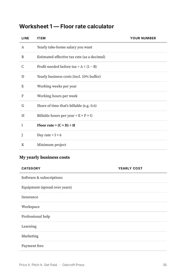 Page 39 of Price It. Pitch It. Get Paid.